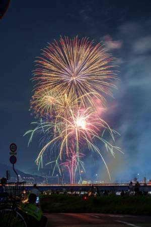「同じ花火を撮りました」　夏の夜、兄と２人で写真撮影した結果がこちら