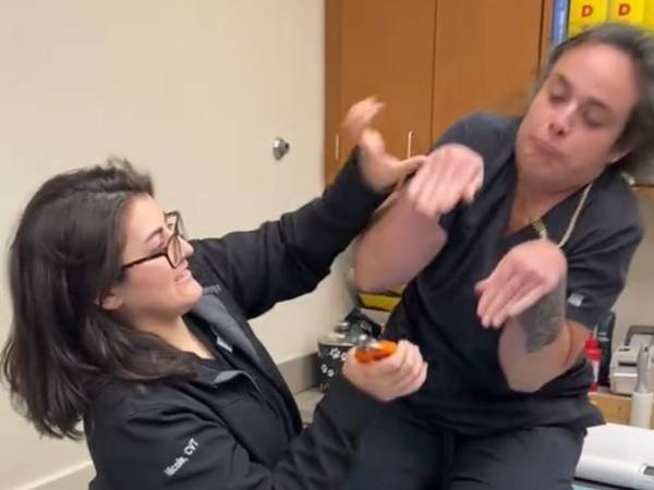 「リアルで吹いた」「笑いすぎてお腹痛い」　『犬種別の爪切りの反応』に爆笑！