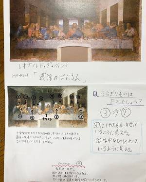 夏休みの自由研究で『あの名画』を考察…　回答に腹筋崩壊　「大人では絶対出てこない発想」