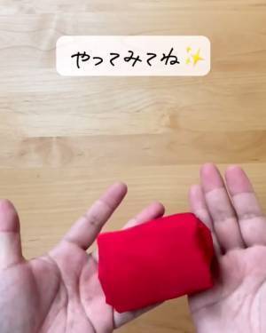 一度覚えてしまえばラク！　面倒くさいレジ袋もこれなら簡単に畳める！