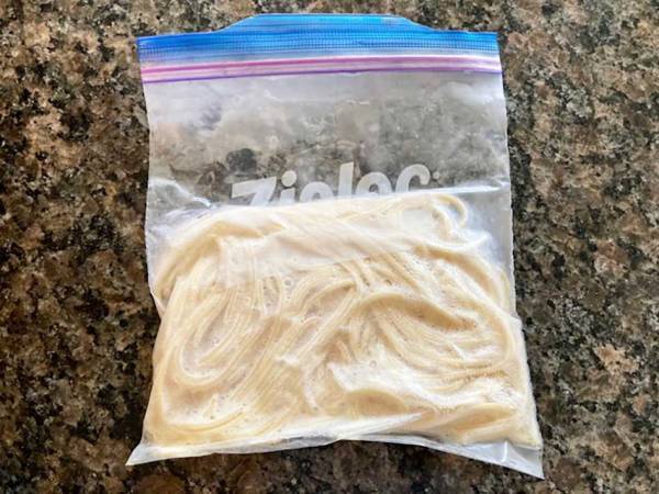 イチイチゆでるのが面倒なパスタ　大量に茹でて保存するテクに「早くやればよかった」