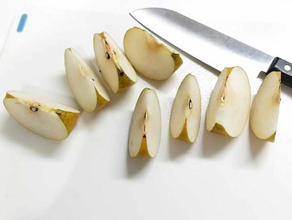 もう腐らせない！　梨は冷凍すれば１か月保存できる！