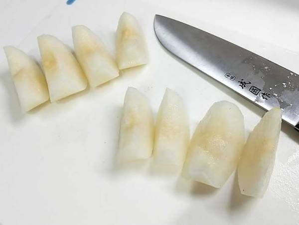 もう腐らせない！　梨は冷凍すれば１か月保存できる！