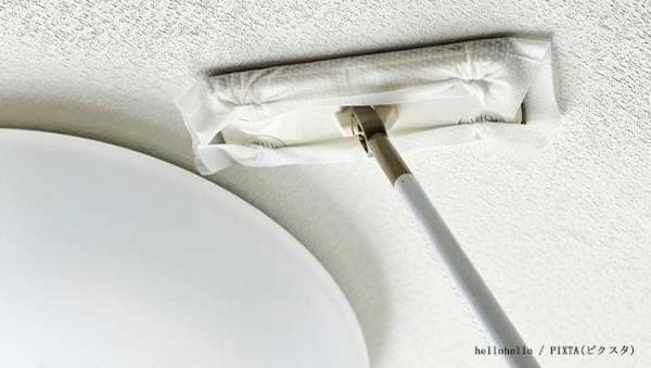 「やっぱり難しい？」「水拭きOK？」　ダスキンが教える『天井掃除のコツ』に目からウロコ