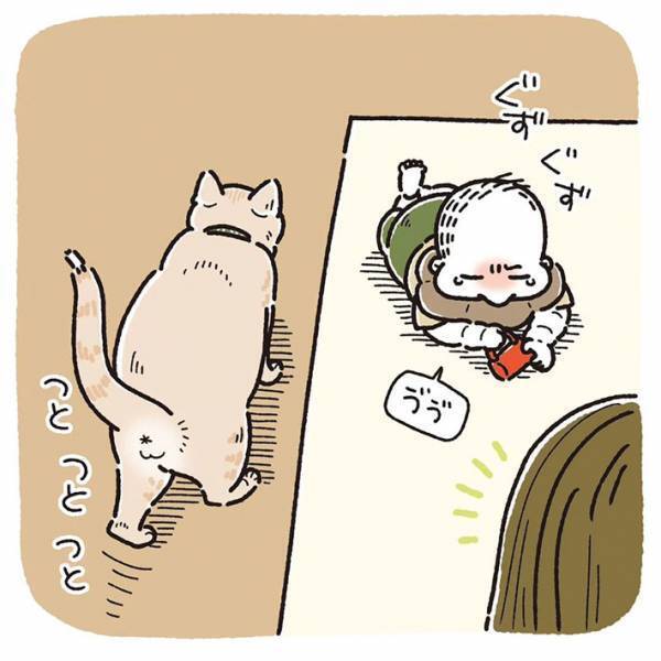 ぐずる赤ちゃんに近付いた猫　その後の行動に「感涙」「尊い、尊いよ…！」