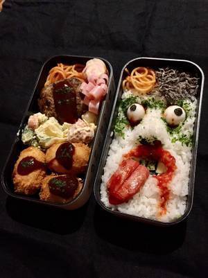 息子に『オバケ弁当』を希望されたから…　力作に「なぜベストを尽くした」「スキルが高すぎる」