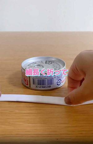 すぐに捨ててしまうアレを使って？　缶詰を簡単に開ける裏ワザに「これはすごい！」
