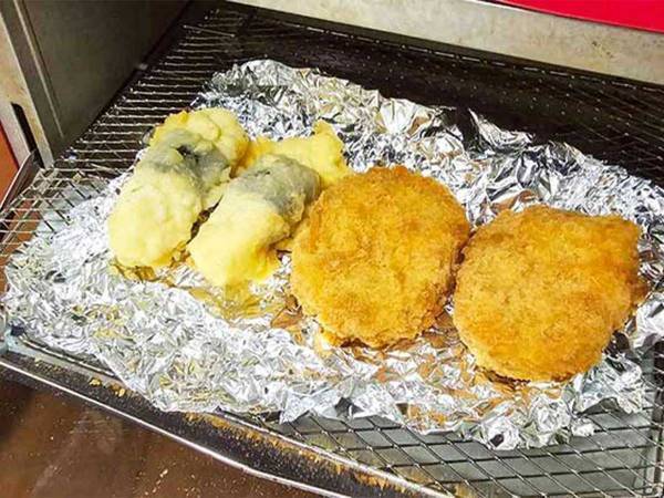 シナシナになった衣をサクサクに戻す裏技に「音がする！」「できたてみたい」