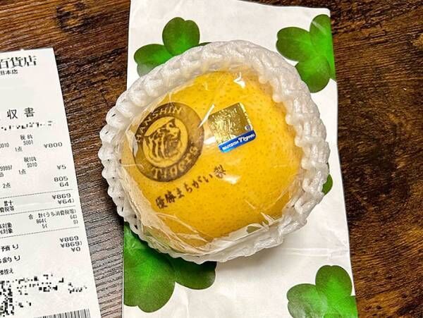 阪神優勝でセール中の百貨店　まさかの梨販売に「担当者、やるなぁ」の声！