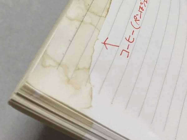 うっかりコーヒーをこぼしたら？　ノートの会社が教える再生方法に「もっと早く知りたかった」