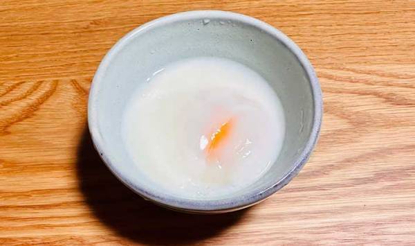 失敗しがちな温泉卵　キッチンのアレを入れると？　「完璧な仕上がり」「感動」