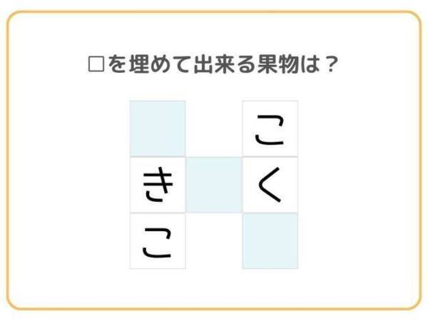 なんだ、ソレか…！　 □を埋めて単語を完成させよ【クロスワード】
