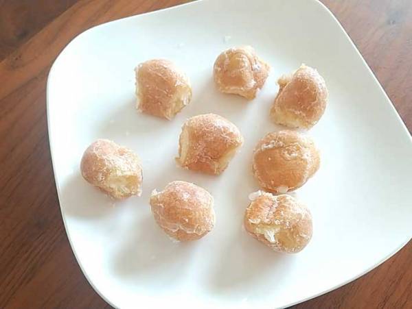 ポンデリング、そのまま食べてる？　温めて、アレをまぶすと…「大変身」「１分でできた！」