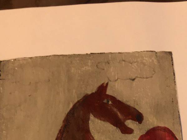 中学生の頃、評定が『２』だった絵に「天才的なのに、なんで…？」の声