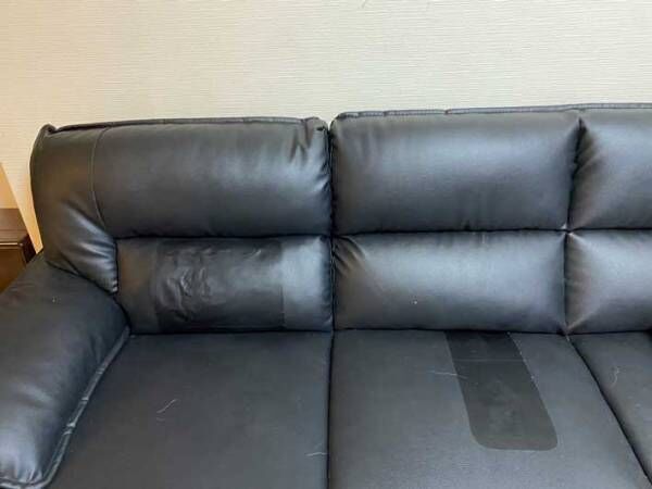 「新しいソファ届いた！」→購入翌日の様子がこちら