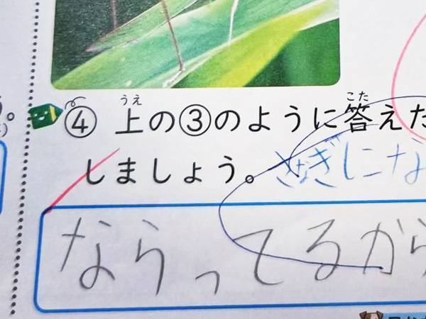 息子のテストに、父「違う、そうじゃない」　ある意味満点の解答にツッコミ！