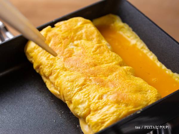 卵１個で作れる『だし巻き卵』　方法に「その手があったか！」「早く知りたかった」