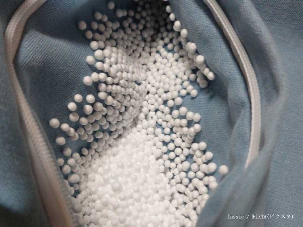 「必ず○○すること」　ビーズクッションを捨てる時の注意点に「知らなかった」