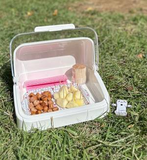 試食用ケースの使い方　自宅用に購入した人の投稿に「センスある」