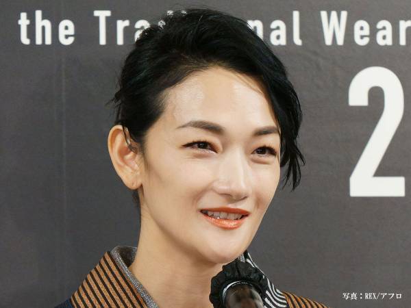 イベントで『女信玄』演じた冨永愛　乗馬姿に「かっこよすぎる」と絶賛の声