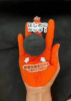 斜め上の仮装を披露！　赤い片手の『正体』に「地味すぎてナイス！」