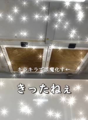 滴りそうなコレ何…？　１年ぶりにキッチンの換気扇掃除をしてみた結果