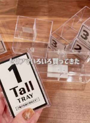 洗面鏡裏をスッキリ整頓する収納術に「すごい！」「気持ちいい」