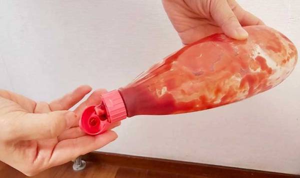 まだ捨てないで！　容器に残ったケチャップは、最後までちゃんと使い切れる