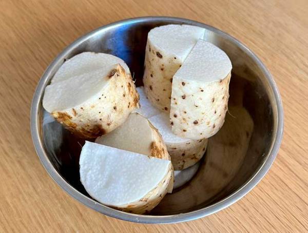 長芋は皮付きで煮物に！　JA全農の投稿に「ビックリです」「作ってみたい」