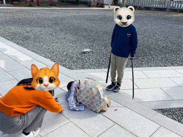 「これもいい思い出」　『七五三』を迎えた５歳児　記念に写真を撮ろうとしたら？