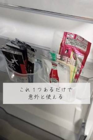 どこに何があるかひと目で分かる！　冷蔵庫をすっきり整頓するアイテムがかなり便利