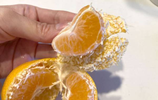 ミカンの皮、どうやってむいてる？　手が汚れない剥き方に「衛生的」「超簡単」