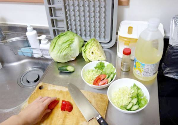 水切りカゴってジャマじゃない？　解決するダイソーグッズに「めっちゃ快適！」