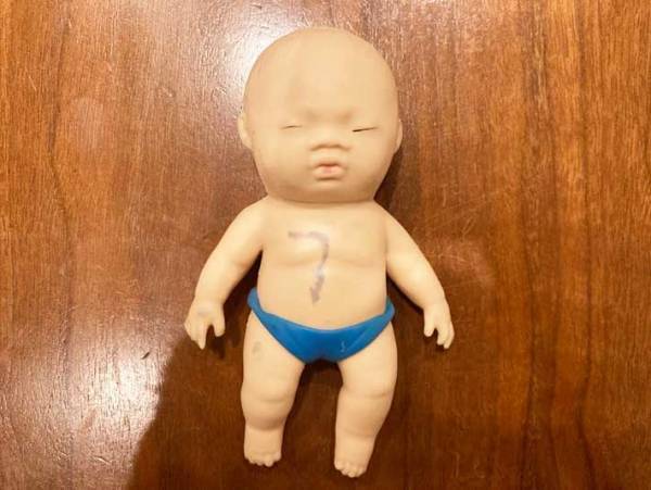 「戻し方が分からない…」　SNSで話題の人形、遊んで変形した姿に困惑