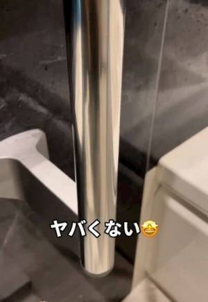 シャワースライドバーに付いた水垢　きれいに落とすアイテムが画期的
