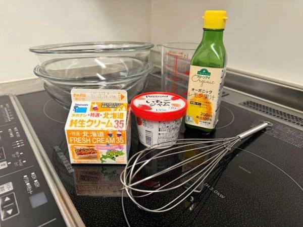 ホイップクリームを早く作りたい！　アレをちょい足しすると？「おいしくて最高」「色もかわいい」