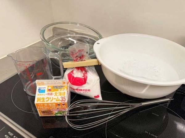 ホイップクリームを早く作りたい！　アレをちょい足しすると？「おいしくて最高」「色もかわいい」