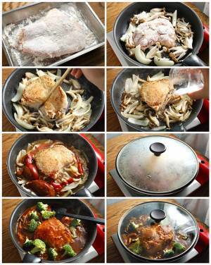 鶏もも肉を焼いたら『あの缶』を使って？　クリスマスディナーのメインになる一品完成！