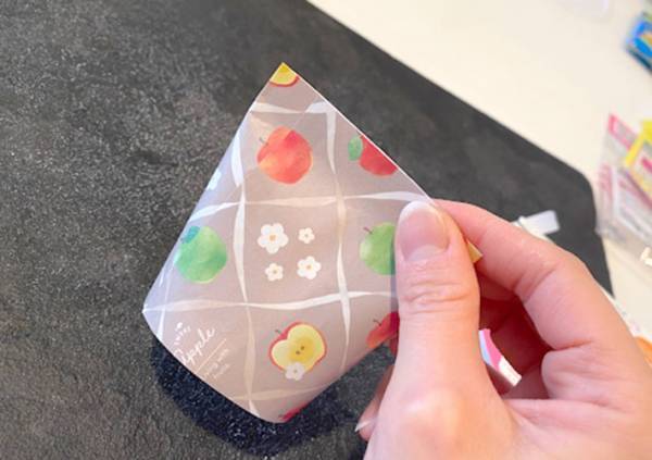 「簡単でかわいい」「子供が喜びそう」　すぐできる三角形のラッピングとは？