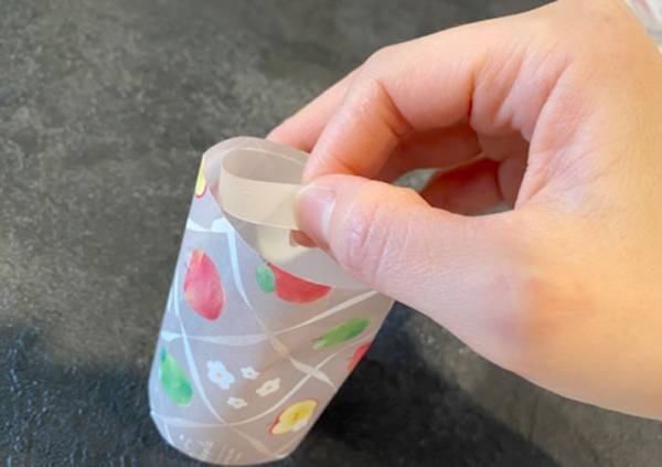 「簡単でかわいい」「子供が喜びそう」　すぐできる三角形のラッピングとは？