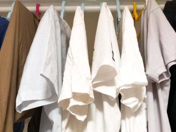 肩に付いたハンガー跡を簡単に直す裏技　「これいい」「やってみたい」
