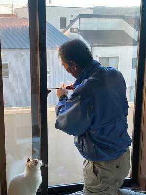 作業中の、業者の話し相手は？「愛情が伝わって来る」「優しい人なんだろうなぁ」