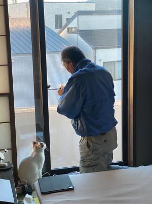 作業中の、業者の話し相手は？「愛情が伝わって来る」「優しい人なんだろうなぁ」