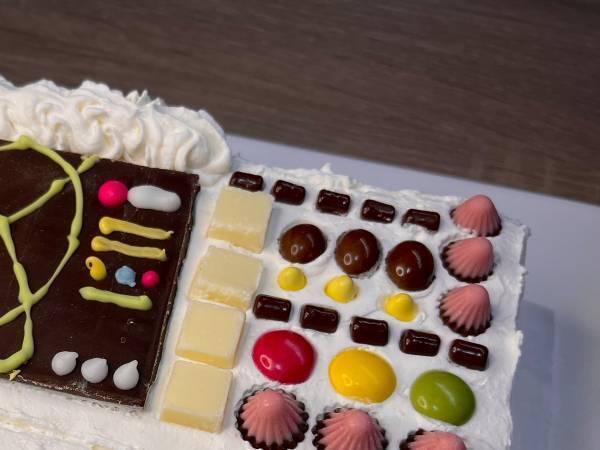 「クリスマスケーキ作ってみた」　斜め上の発想に「違う、そうじゃない」「脱帽した」