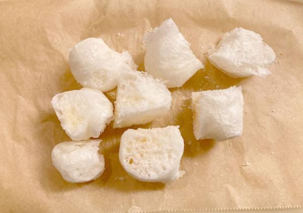 レンチン３分で完成！　切り餅１個で作れる簡単おやつに「半信半疑だった」「ザクザク」