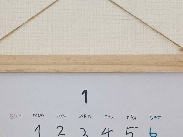 ６歳が数字を書いた『シンプルカレンダー』に反響　「なんていいアイディア」「真似したい」