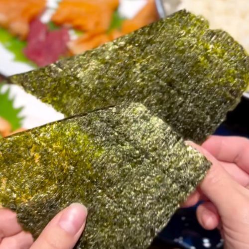 巻き寿司が崩れにくくなる巻き方　ポイントは海苔の切り方？　「ほんとだ！」「やるしかない」