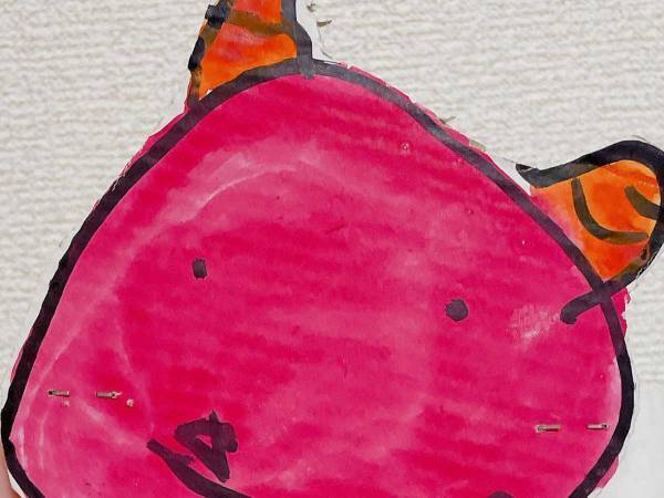 「ママ、見たら怖くて泣いちゃうかもよ」　４歳児が作った鬼のお面に１４万『いいね』！