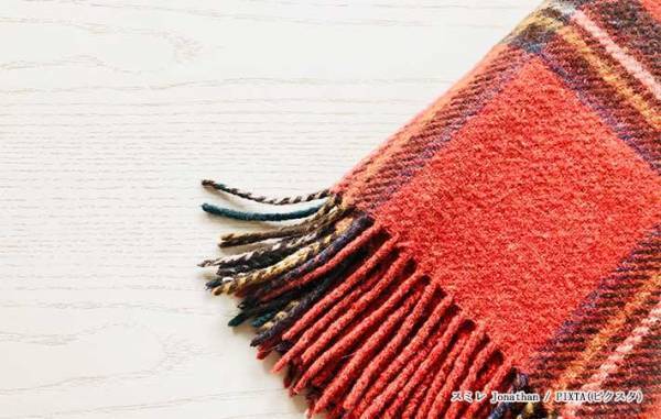 帰宅後のマフラー、ちゃんと洗ってる？　意外と知らない洗濯方法に「干し方も要注意」