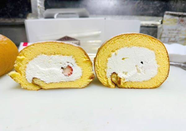 包丁で切るのはちょっと待った！　ロールケーキを美しくカットする方法に「天才か」